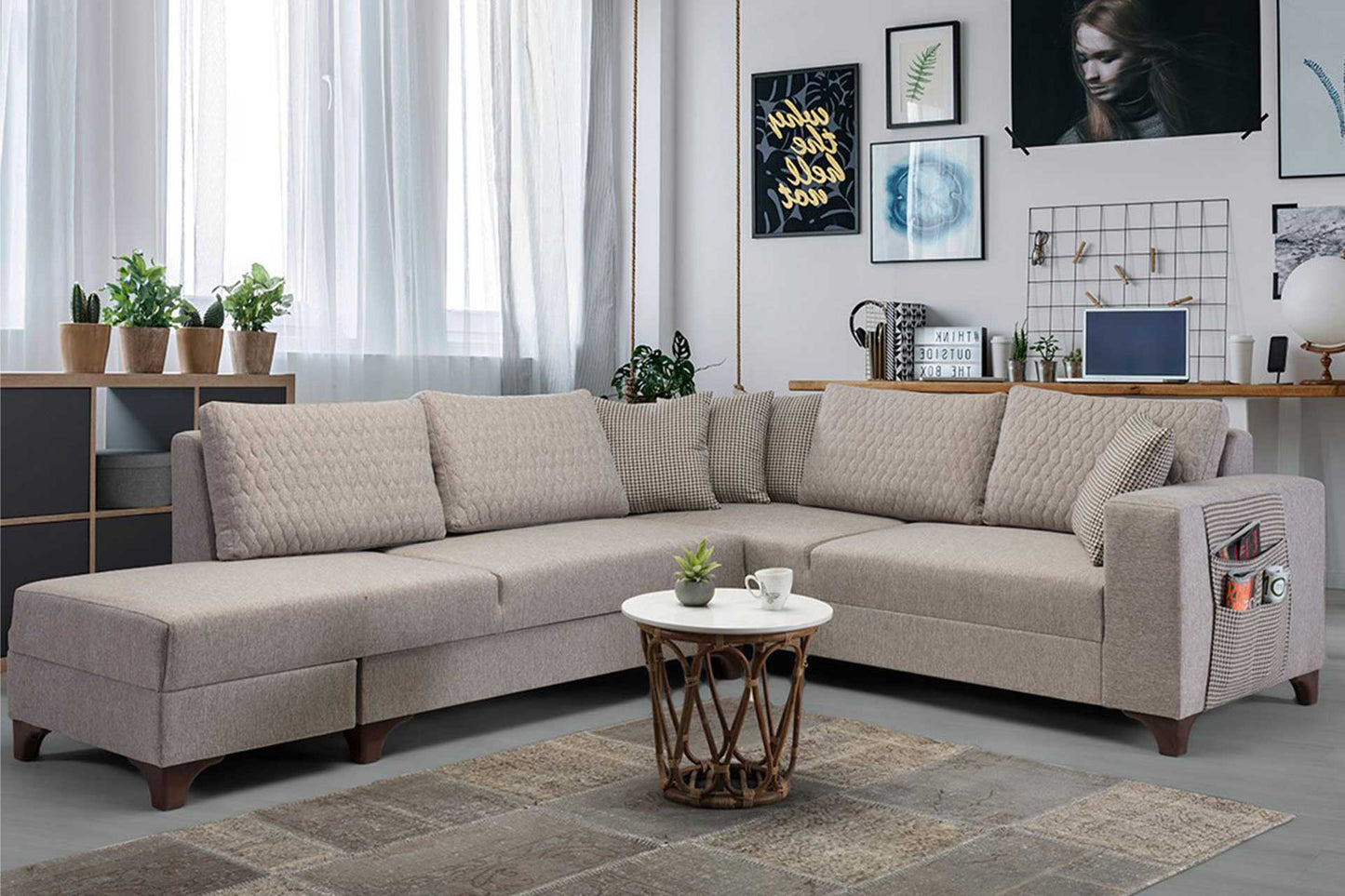 ЪГЛОВ ДИВАН  LOFT